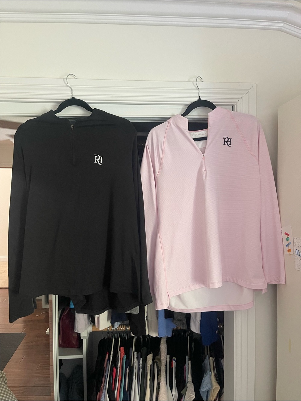 Bundle of 2 quarter zip jackets women’s size 2XL